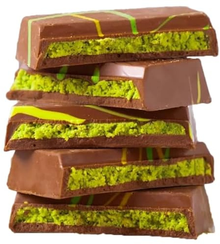 Dubai Chocolate Bar Pistachio cream Kunafa 200g Milk Chocolate Sweets Treat Box Dairy Gifts Chocolates Food Snacks Bars Kids Snack Sweet Hampers Biscuits Foods Treats Individually Wrapped