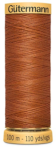 Gütermann Natural Cotton Thread 110 Yards-Coral Copper