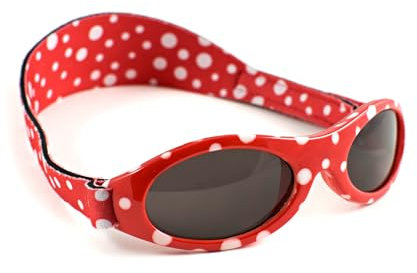 KidzBanz Unisex - Baby Sonnenbrille ABBLV-Lavender Tulip, Gr. one size (0-2 Jahre), Rot