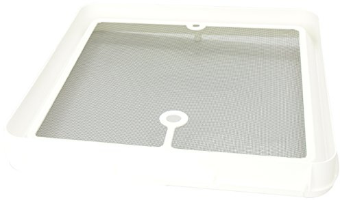 Heng's JRP1124R 14 White Radius Corner Screen Jensen Roof Vent