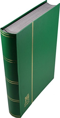 Green Wessex Knight 32 Page 64 Side Black Page Stamp stockbook