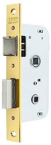 Tesa Assa Abloy 200440HL Cerradura De Embutir Para Puertas De Madera Bronce (Latonado) Entrada 40 mm 2004