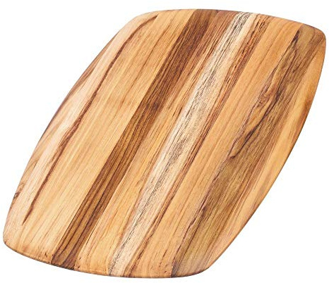 Teakhaus Cutting Board 41x28x1,4cm Edge Rounded, Wood, Brown, 41 x 28 x 1.4 cm