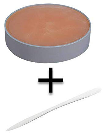 PARTY DISCOUNT Grimas Derma Wachs Modelliermasse 60 ml + Spatel