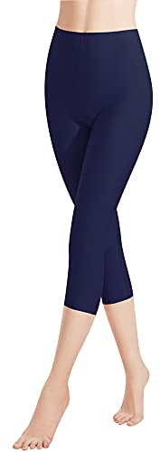 Libella 1/3-pack dam leggings 3/4 byxor bomull capri-byxor med hög midja färgglada slim fit träningsbyxor flera färger 4161 VA