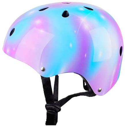 MHJY Fahrradhelm Kinder Helm Kinderhelm Mädchen Skaterhelm Scooter and Ride Helm Jungen Fahrrad Helm Radhelm Größe Einstellbar für 3-8 Jahre