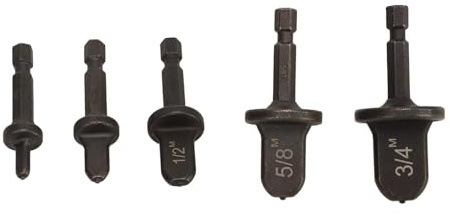 VGEBY Expansor de Tubo de Cobre para Aire Acondicionado, Herramientas de Reparación de Aire Acondicionado, Juego de Brocas para Herramienta de Estampado de Tuberías de Cobre