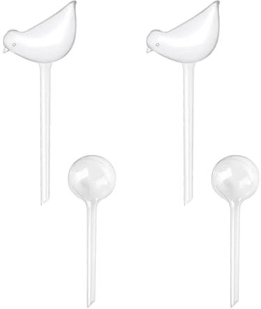 GWAWG Ampoules d'arrosage pour Plantes, Globes goutteurs d'arrosage pour Plantes, système d'arrosage Automatique pour Plantes d'intérieur et d'extérieur, Pointes d'arrosage Automatique pour Le Jardin