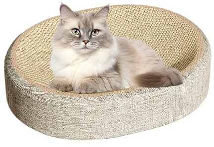 Cat Scratcher - Auto Scratching Board | Tappetino Graffiante Sisal | Mobili Intrecciati Per Sisal Per Artigli | Campeggio Per Esterni Campeggio Per Il Soggiorno Per Finestre Per Le Vetrine Animali Dom