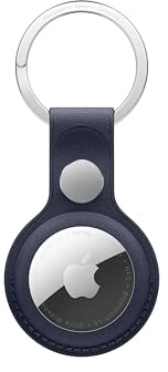 Apple Portachiavi AirTag in tessuto FineWoven - Blu navy ​​​​​​​