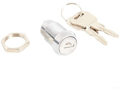 Für Elektrofahrzeug-Schrankschloss mit Schlüsselschalter-Zylinder aus Zinklegierung mit glatter 90-Grad-Drehung und Aus-On-Funktion für Sicherheit