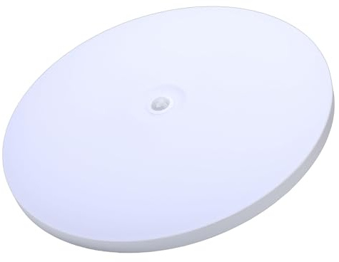 Fockety Taklampa, 36W 6500K rund sensorlampa med 2400LM ljusstyrka och 1,7 tums ultratunn design, 19,2oz för entré, hall, trappa, garage (Människokroppsavkänning)