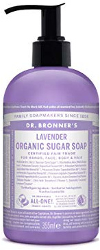 Dr. Bronner's Sugar Soap Lavender Liquid Soap 355 ml