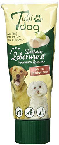 Tubi dog Liver Sausage Pack of 4 x 75 ml
