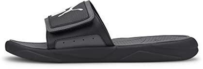 PUMA Unisex Royalcat Comfort Slide Sandal, Black Castlerock White, 43 EU