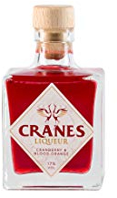 Cranes Cranberry & Blood Orange Liqueur, 20cl