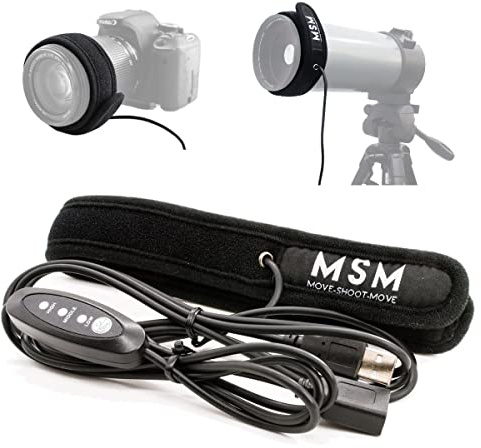 Calentador de lentes con cable flexible frío de hasta -25, calentador de rocío que evita que la lente se empañe y se condense, para astrofotografía, calentador de lente compatible con telescopios y