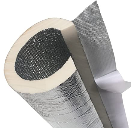 Skumrörsisolering, Självtätande Vattenrörsisolering, Polyetenisolerad Slang För Utomhussolluftkonditioneringsrör (Size : ID 65mm)