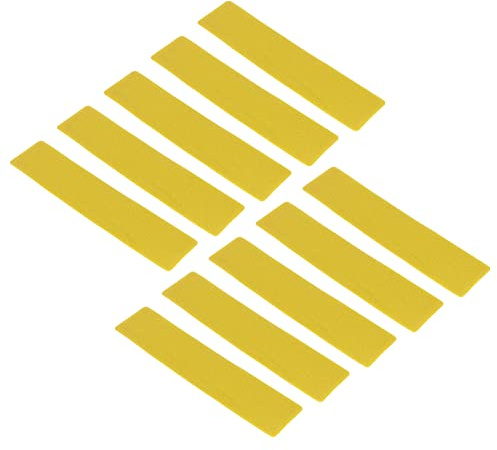 Socobeta Kit di Marcatori per Linee di Campo, Marcatori per Punti da Tennis Linea di Marcatura Multiuso per Campi da Pallacanestro da Calcio da Tennis Pickleball(Giallo)