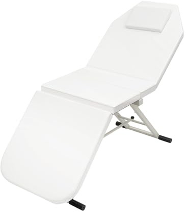 TaNeHaKi Table de massage portable pliable à 3 zones pour salon de beauté, salon de beauté, lit cosmétique