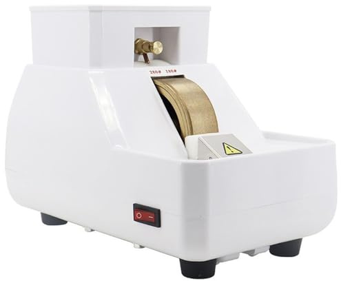 Lens Grinder and Polisher Machine, Optical Hand Edge-Grinder with V Groove Trimming, Automatic Glass Polishing for Resin, Glass, PC, and Stone