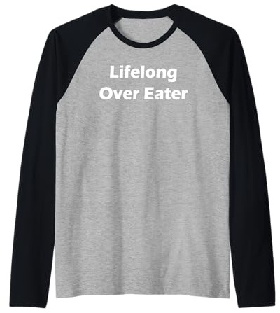 Comedor de por Vida Camiseta Manga Raglan