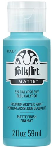 Folk Art Acrylic Paint in Assorted Colors (2 Ounce), 524 Calypso Sky