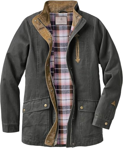 Legendary Whitetails Women's Saddle Country Shirt Jacket, Tarmac, M