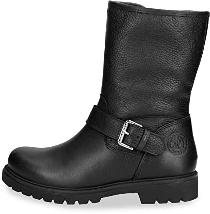 Panama Jack Damen Singapur Motorradstiefel, Black B022, 36 EU