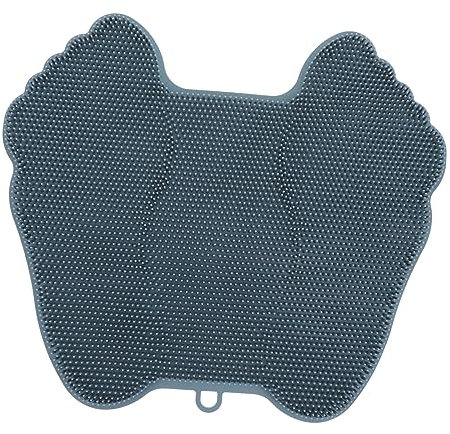 Mikinona Tapis De Massage Nettoyant Pieds En Silicone Antidérapant Taille Standard Bain Masseuse Pour Pieds Peau Sèche Exfoliation