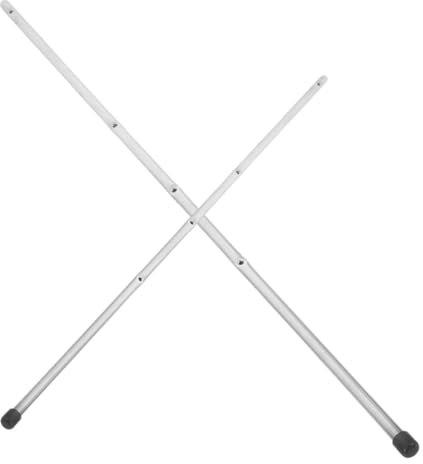 BESPORTBLE 2stücke Teiliges Ersatzset Tischfußball Stangen Aus Stahlrohr Für Erwachsene Und Jugendliche Komfortabel Griffige Fußballkicker Bedienstangen Platzsparend Einfache Montage Zubehör