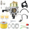 Gemsaya GX390 GX340 Carburetor Kit, for Honda GX 390 GX 340 13HP 11HP GX340U1 GX340R1 GX340K1 WT40XK1 WT40XK2 Generator Lawnmower Engines Water Pump Pressure Washer Carb Replacement