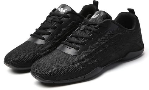 Chaussures de Danse & Fitness Femme - Polyvalentes Jazz Latine Moderne - Léger Respirant Mesh Noir 40