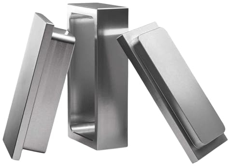 Molde de preprensa de colofonia, placa rectangular de aluminio de 2 x 4 pulgadas para extracción de colofonia, molde de preimpresión duradero y reutilizable para hachís, kief, flor