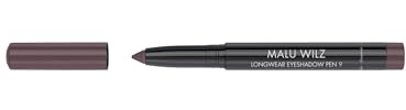 Malu Wilz Longwear Eyeshadow Pen Nr.9 Brown Lilac Mistery - Wasserfester Lidschatten Stift mit schimmerndem Finish, Hochpigmentiert, cremig-zarte Textur