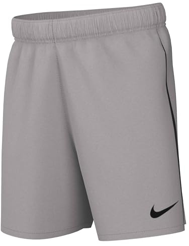 NIKE DR0968-052 Y NK DF LGE Knit III Short K Shorts Unisex Pewter Grey/Black/Black Size L