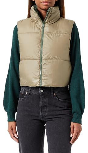 ONLY dam Onlricky Short Rev. Waistcoat Otw Noos quiltad väst