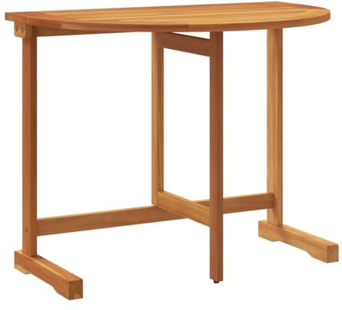 Table pliable de balcon 90x60x72 cm bois d acacia solide