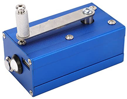 Générateur de Manivelle D'éclairage, Générateur de charging à Manivelle, Chargeur USB avec Lumière COB, Super Condensateur de Stockage, Dynamoteur de Survie D'urgence