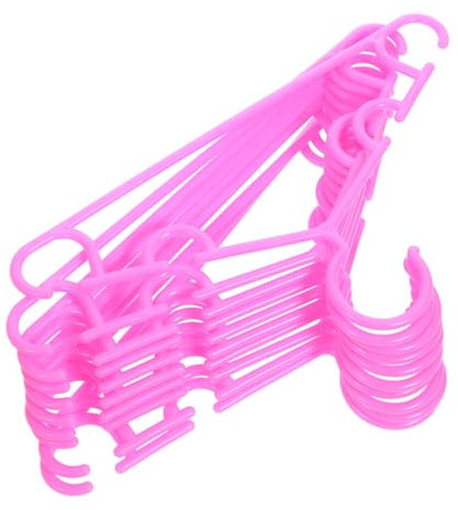 HOMOCONO 10stücke Platzsparende Kleiderbügel Für Babykleidung rutschfeste Kunststoffbügel Für Kleinkinderkleidung Kleiderbügel Für Schrank Und Kleiderständer Haltbare Und Formstabile Bügel