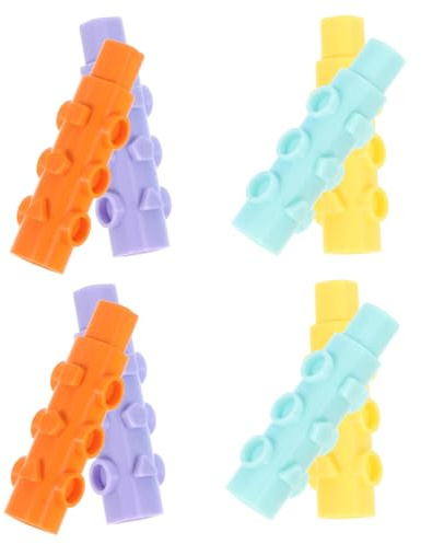 Uonlytech 8piezas Protector De Lápiz Tapas De Plástico Para Lápices De Punta De Lápiz Para Dibujo y Escritura Unidades