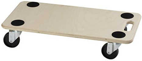 Dörner + Helmer 290695i - Carrello per il trasporto, stabile, portata 200 kg, ruote in plastica, per moquette e piastrelle