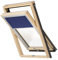 Balio Dachfenster Holz incl. Verdunkelungsrollo und Eindeckrahmen 0-50mm (78 x 112)