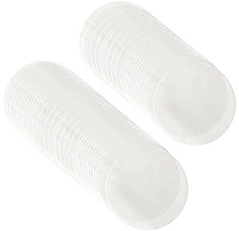 50 Pcs Round Parchment Paper, 8 Inch Baking Parchment Circles Rounds Non Stick Baking Parchement Paper Circles Sheets Greaseproof Baking Sheets Cake Pans Circle Cake Tin Liners(8)