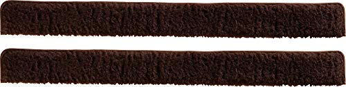 Erwin Müller Zugluftstopper 2er-Pack - Türstopper - Windstopper - für Fenster und Türen - Premium-Qualität - Schurwolle - braun 100 cm