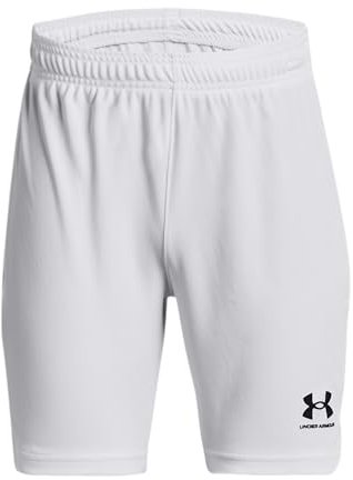 Under Armour Jungen Y Challenger Core Short, schnelltrocknende, schweißableitende Jungen Sport Shorts mit 4-Way-Stretch, lockere, kurze Sporthose für Sportunterricht, Fußballtraining und mehr