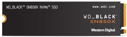 WD_Black SN850X 8TB NVMe PCIe 4.0 x4 M.2 SSD da gioco interno