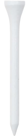 Gecheer 1 000 st vit 83 mm bambu golf-tee, P94435