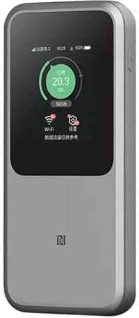 ZTE U50 Pro 5G Router portátil WiFi 6 3600Mbps Hotspot-Router con ranura para tarjeta SIM 10000mAh 27W Carga rápida