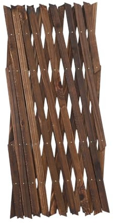 BESPORTBLE Treillis Extensible pour Plantes Grimpantes Panneaux de Clôture pour Décoration de Jardin et Patio